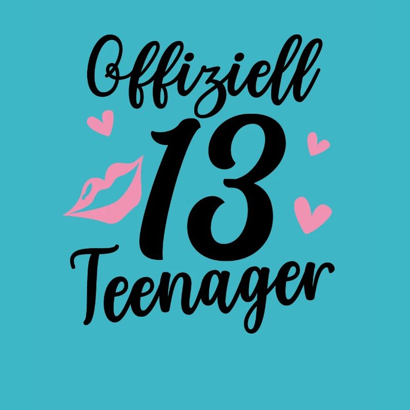 13-jährige Mädchen Geburtstag Dreizehn Geschenk