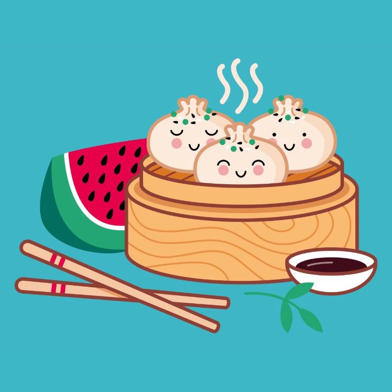 Dim Sum with Watermelon