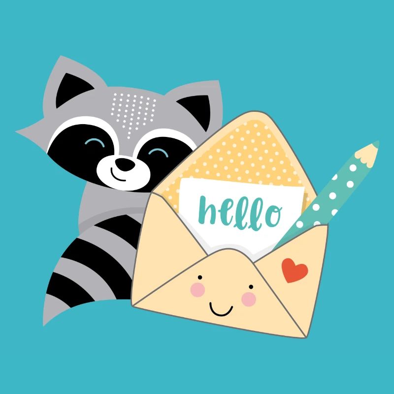 Poste de raton laveur