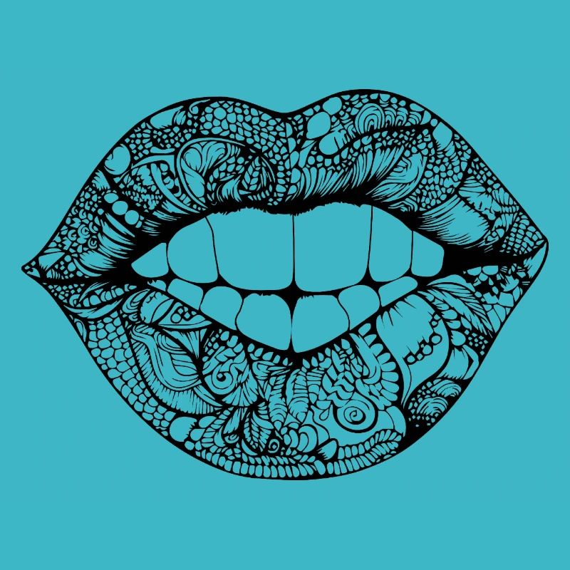 Lips, mouth, kissing lips