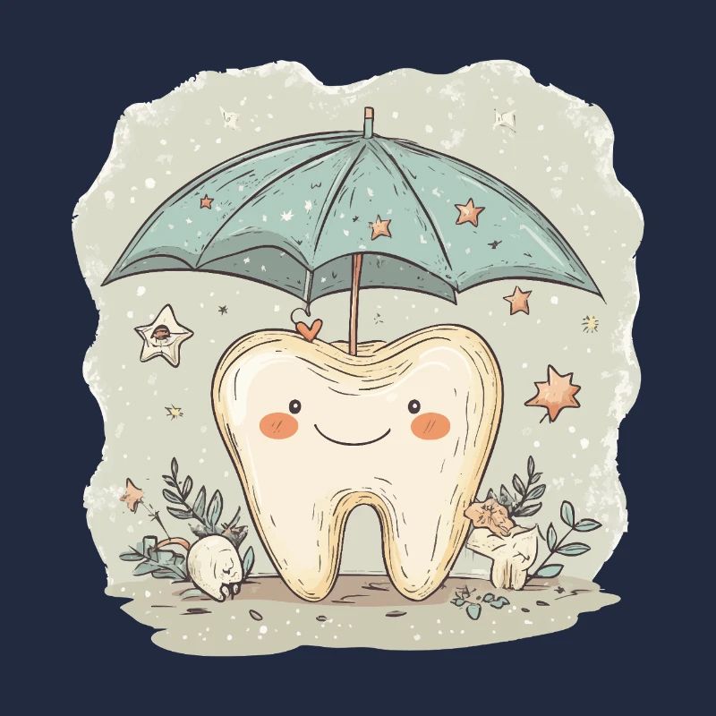Tooth with Screen