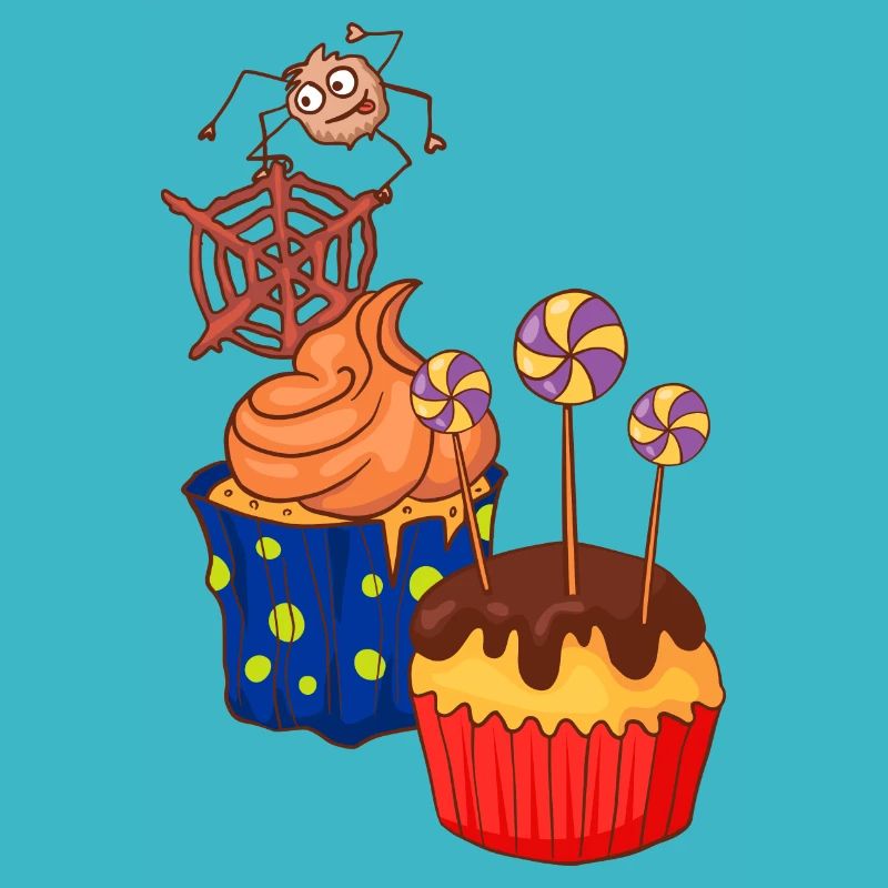 Halloween cupcake muffin cake baking sweets