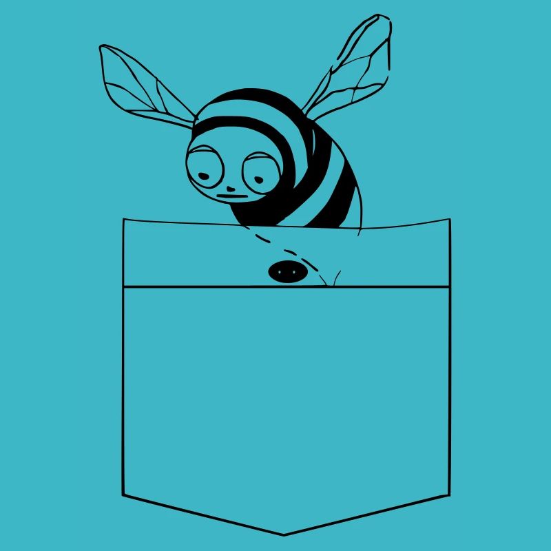 Abeille dans le sac