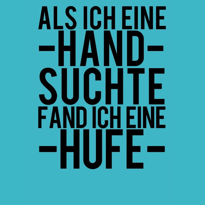 Reitsport Hufe Pferd SSpruch