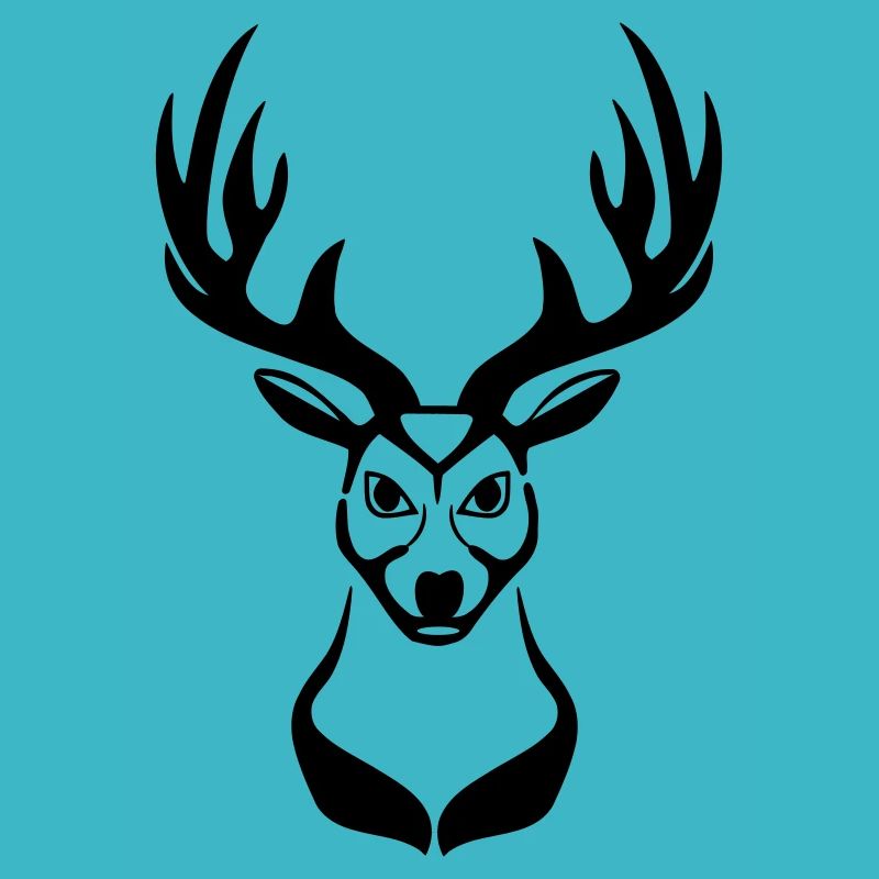 Deer head 1c