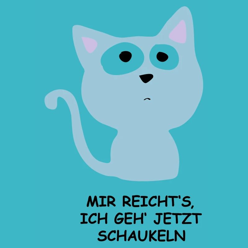 Süße Katze - Mir reichts, ich geh schaukeln
