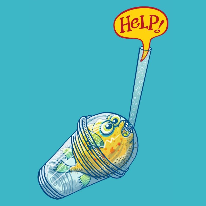 Pufferfish in plastic glass request help