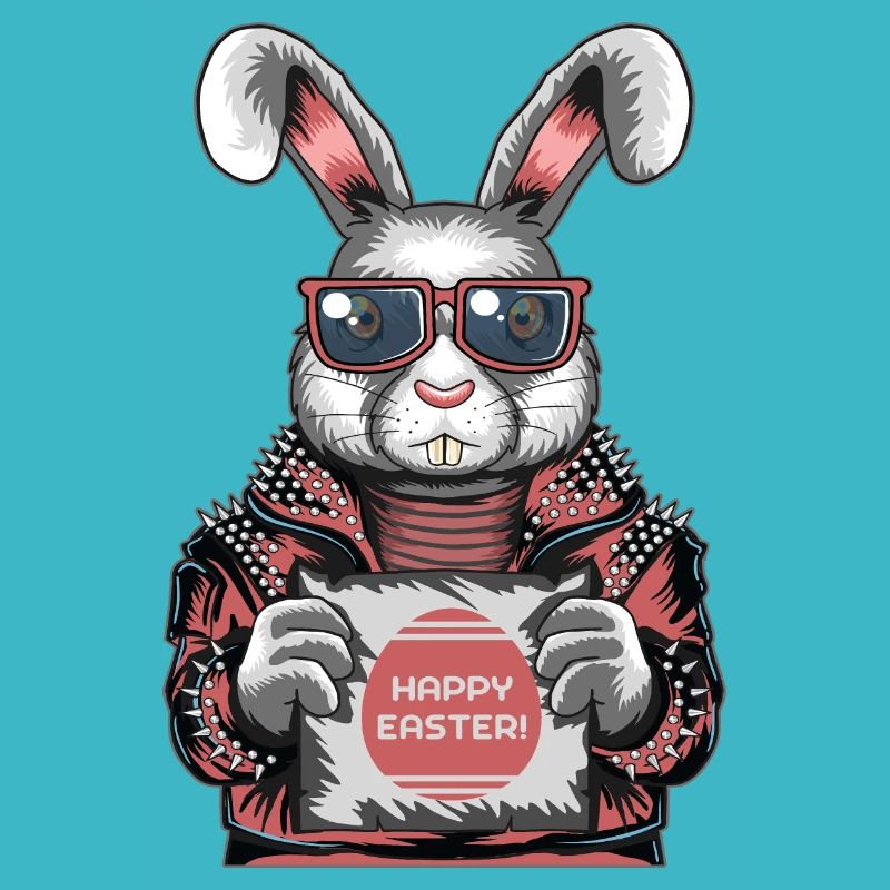 Joyeuses pâques pâques fête de pâques lapin de pâques