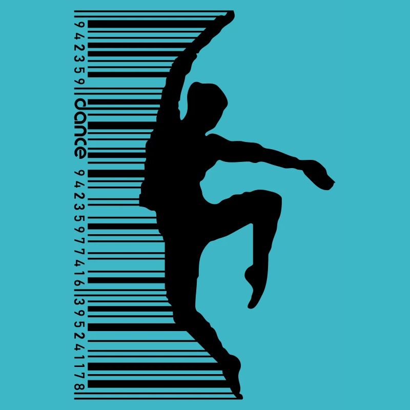 Dancer in QR Code Style