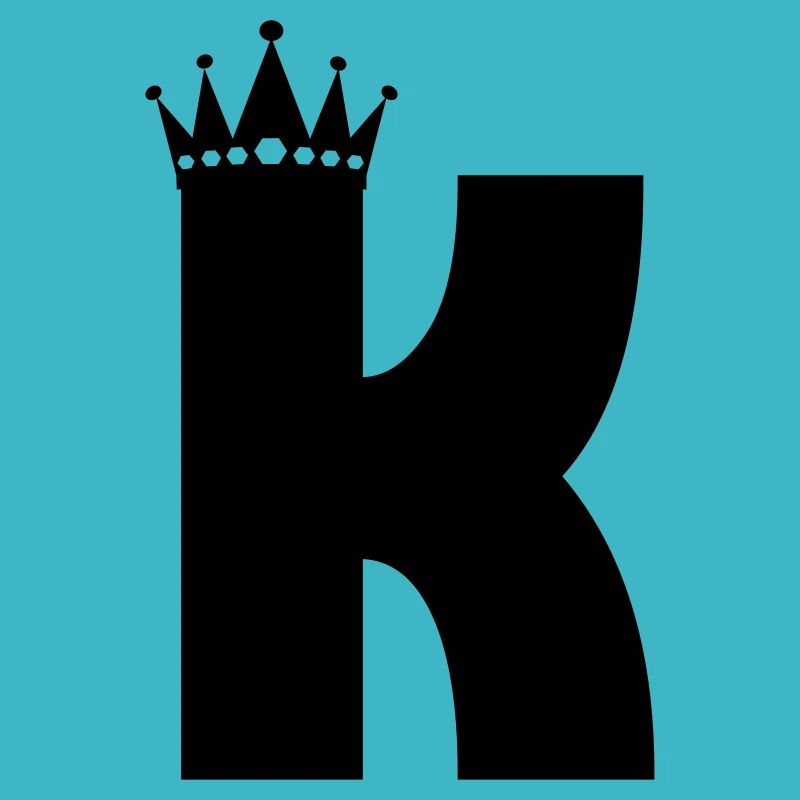 Buchstabe K Krone