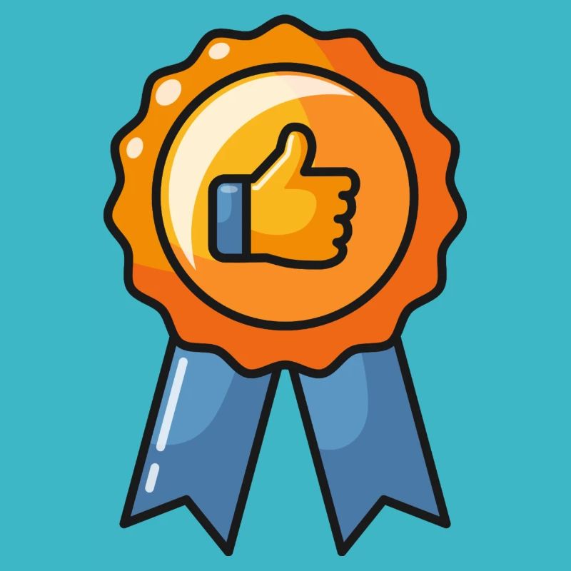 Medal thumbs up