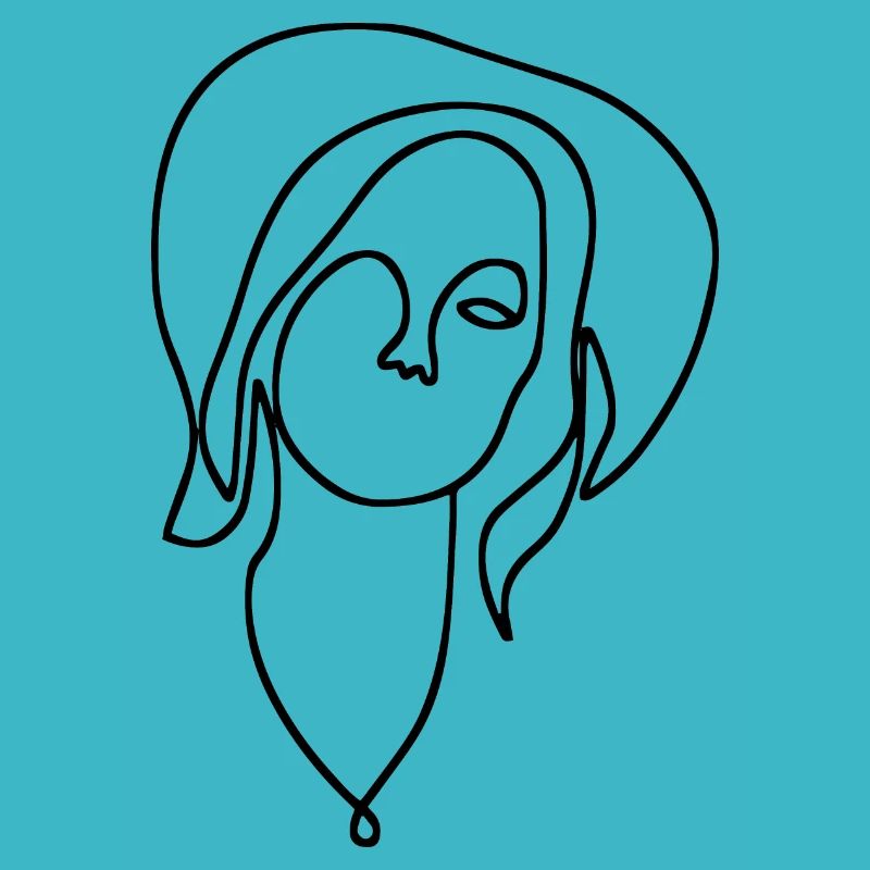 Frauen Linienkunst