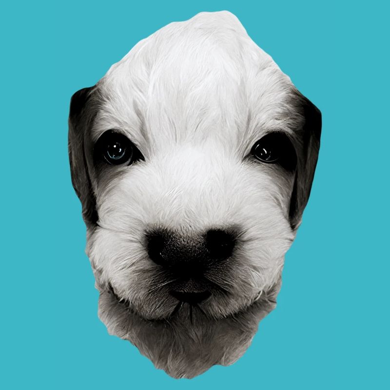 Visage de chiot