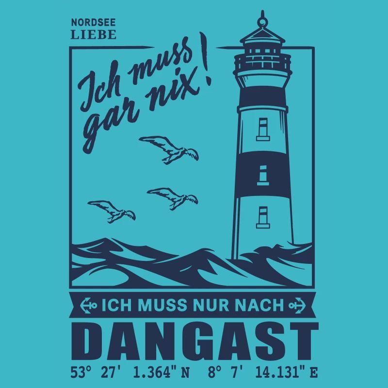 Dangast Urlaub Nordsee Jadebusen Strand Leuchtturm