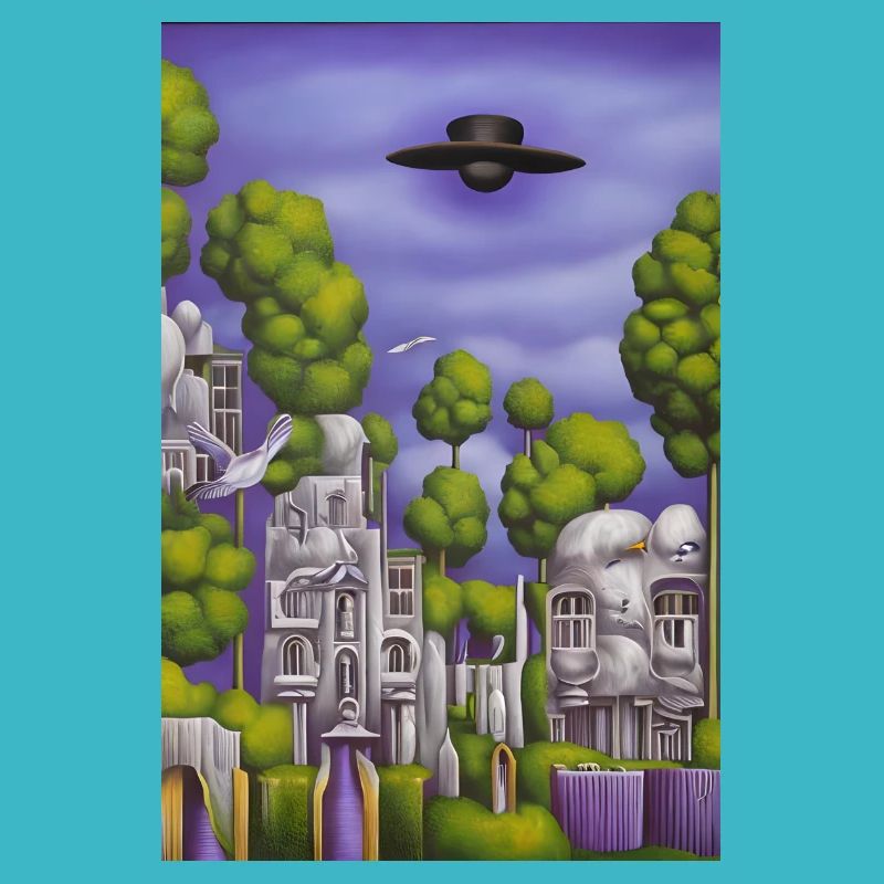 Des arbres devant le ciel