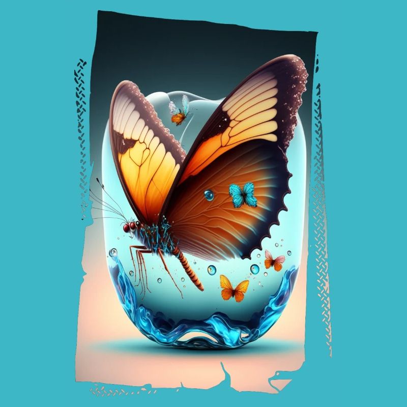 Fondant Schmetterling
