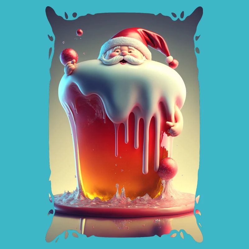 Gelee-Weihnachtsmann