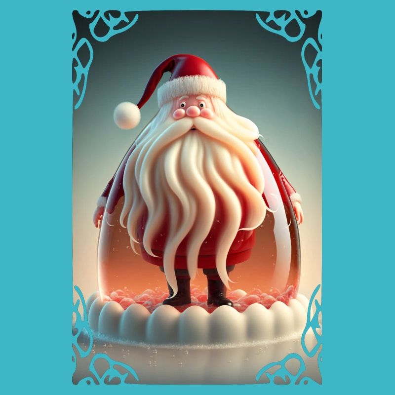 Weihnachtsmann-Gelee
