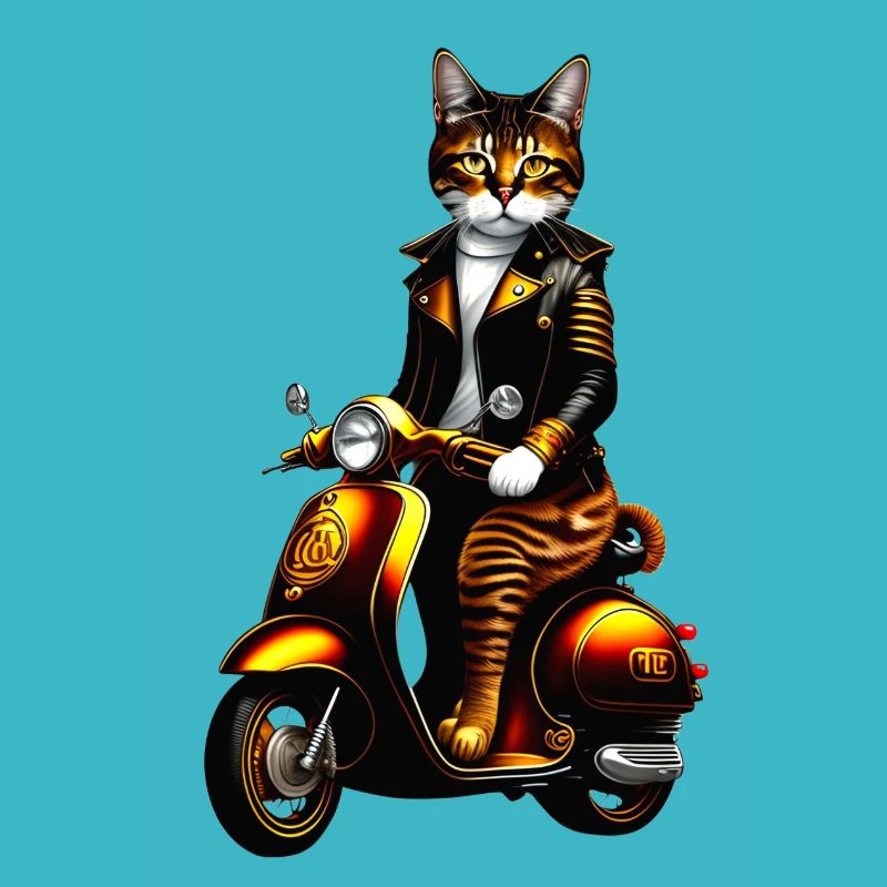 Steampunk-Katze