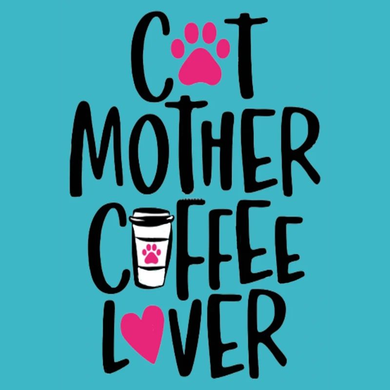 Chat Mère Amateur de café