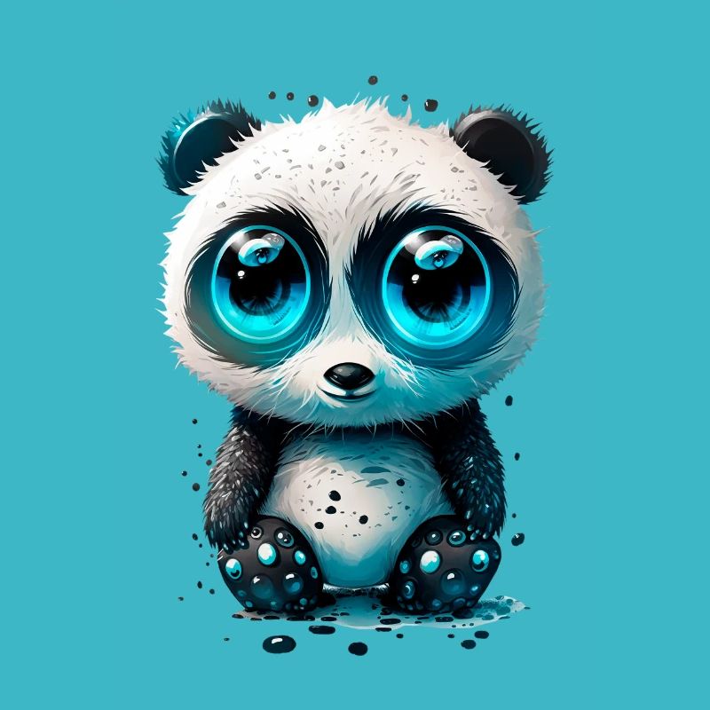 Doux panda ours