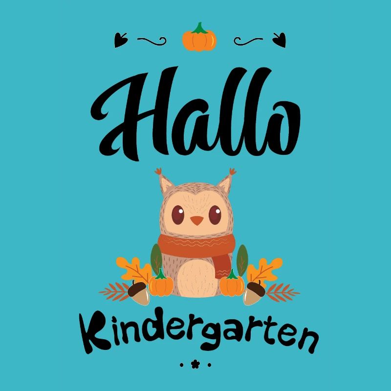 süßes Eulen Design mit Herbstmotiven