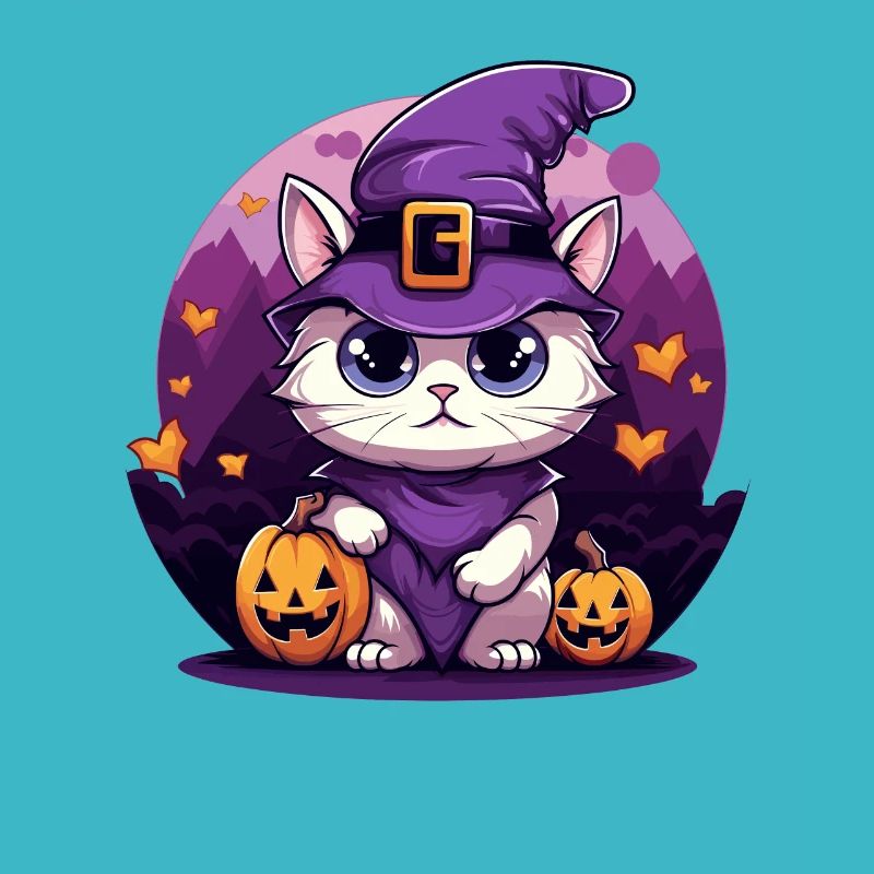 Costume de propriétaire de chat d'Halloween