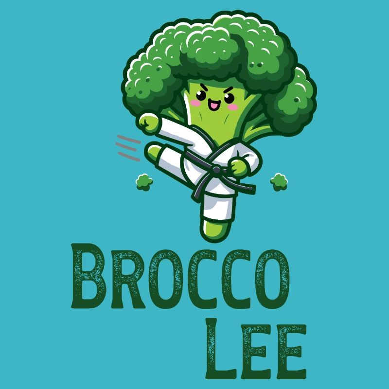 Broccoli Martial Arts Master Brocco Lee