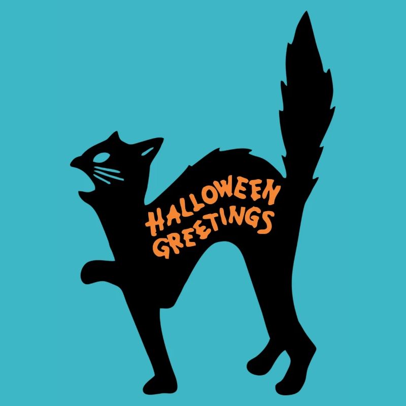 chat d'halloween