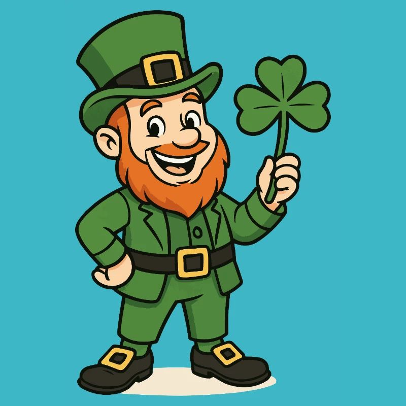 Leprechaun Kleeblatt