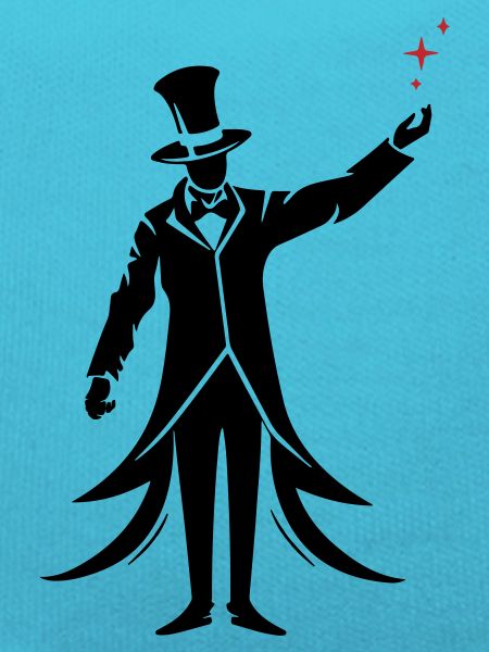 Magician Silhouette Wizard