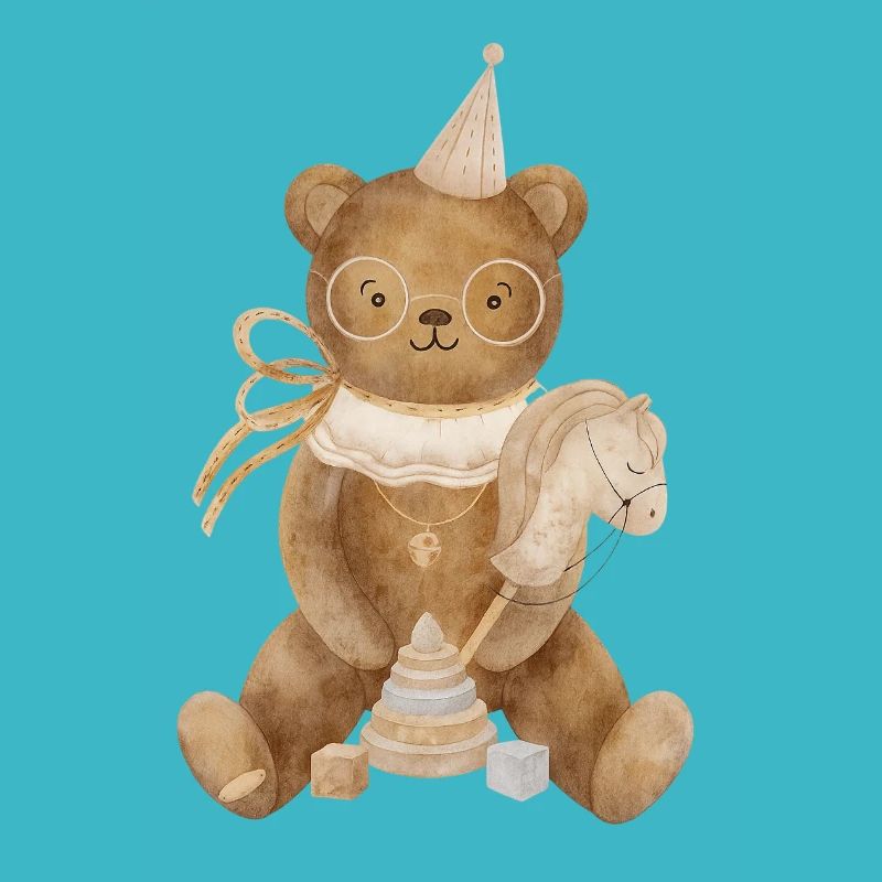 Teddybär Geburtstagsfeier