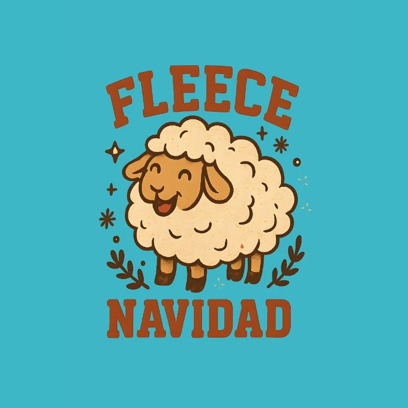 Fleece Navidad Schäfchen