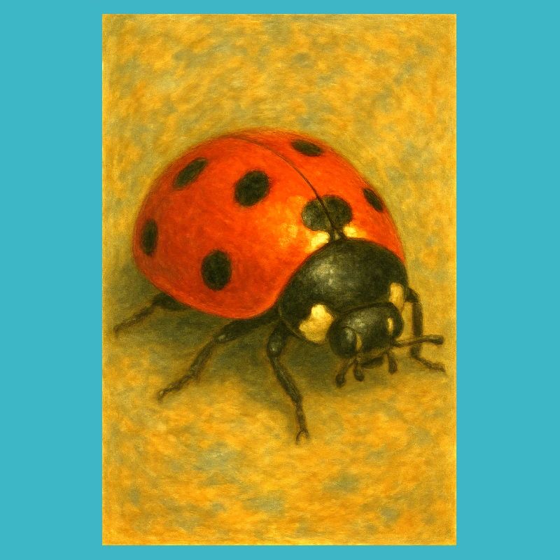 Red Ladybug Art Print