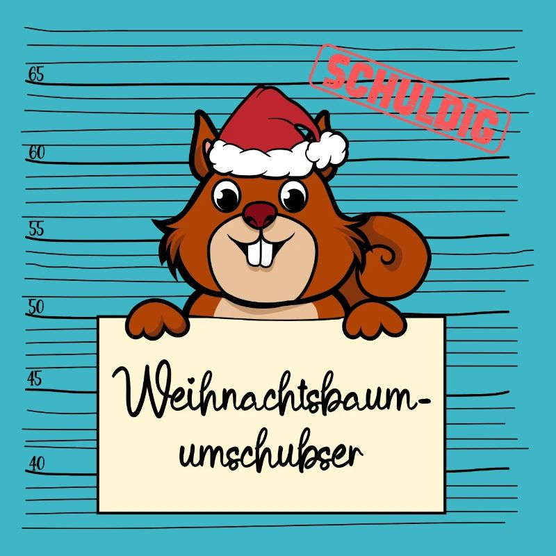 Weihnachtsbaum Umschubser Eichhörnchen