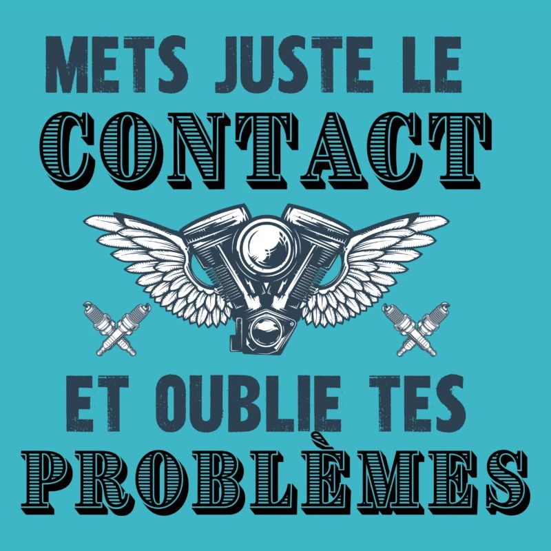 mets juste le contact