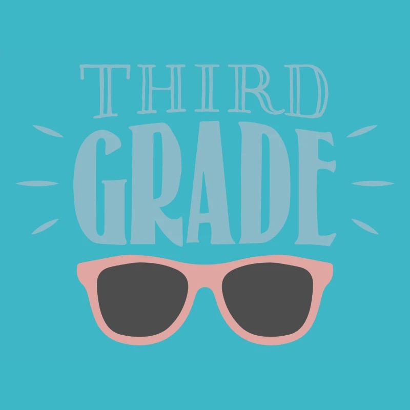 3rd grade 3. Klasse Schule Geschenk Schüler
