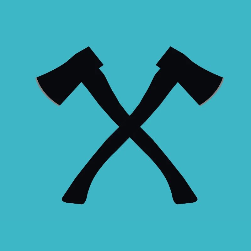 Crossed ax