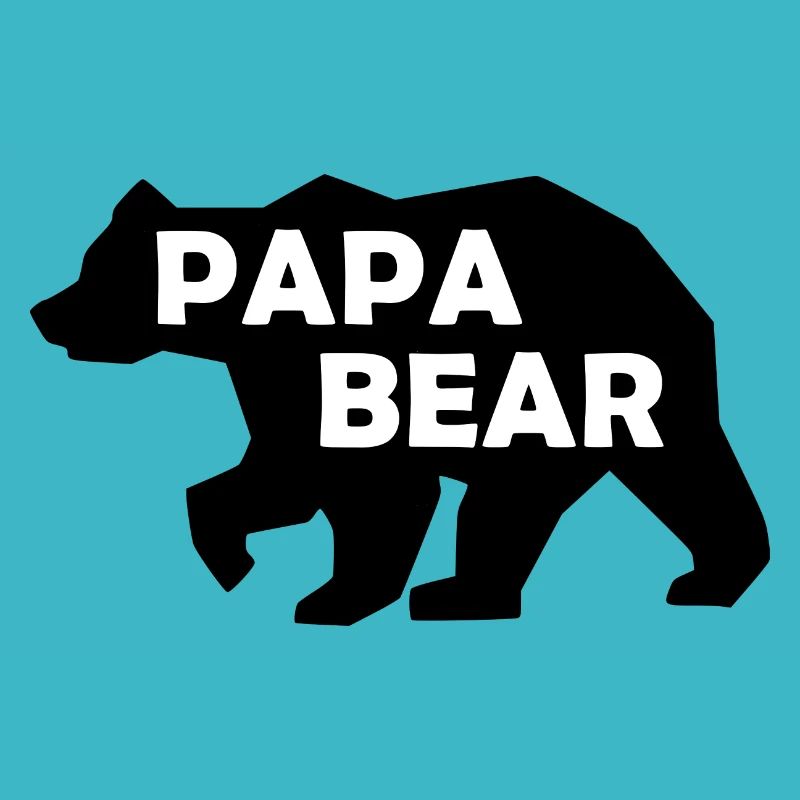 Papa Bear Baer Papa Tshirt