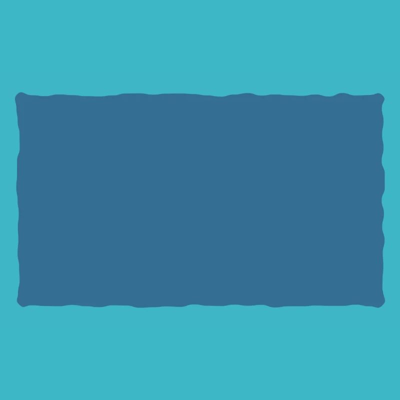 Cerise - rectangle bleu