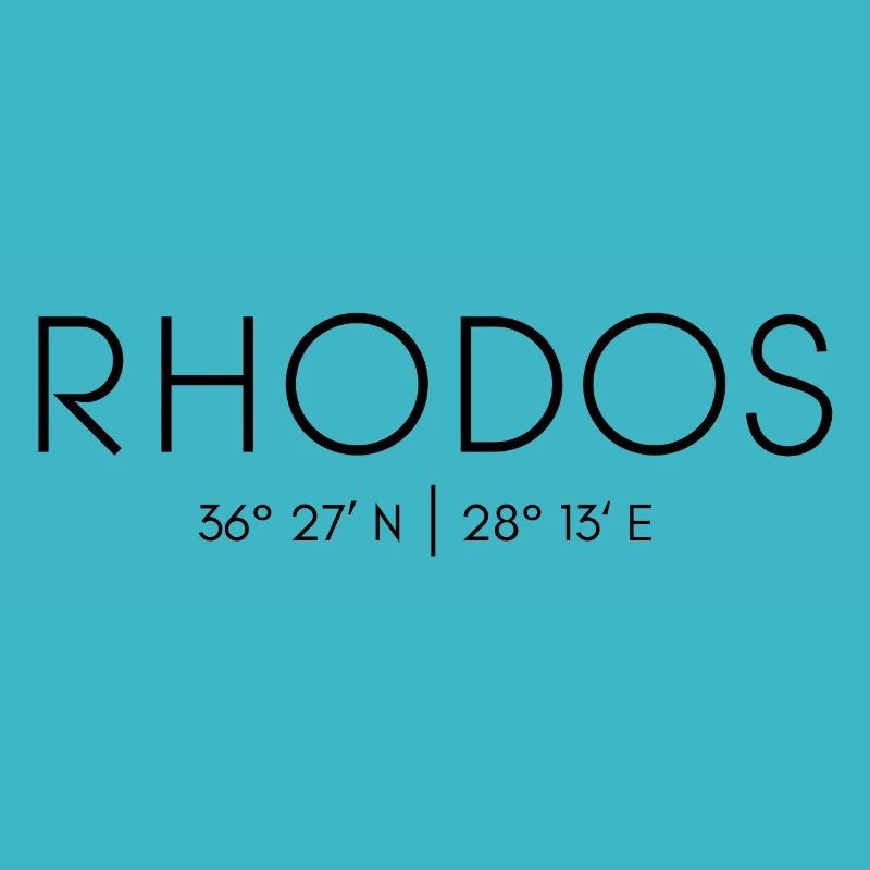 Île de Rhodes, Grèce, Mer Méditerranée, Mer Égée