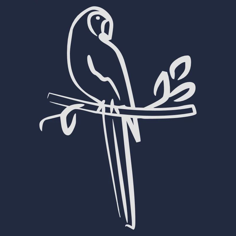 Parrot on a branch
