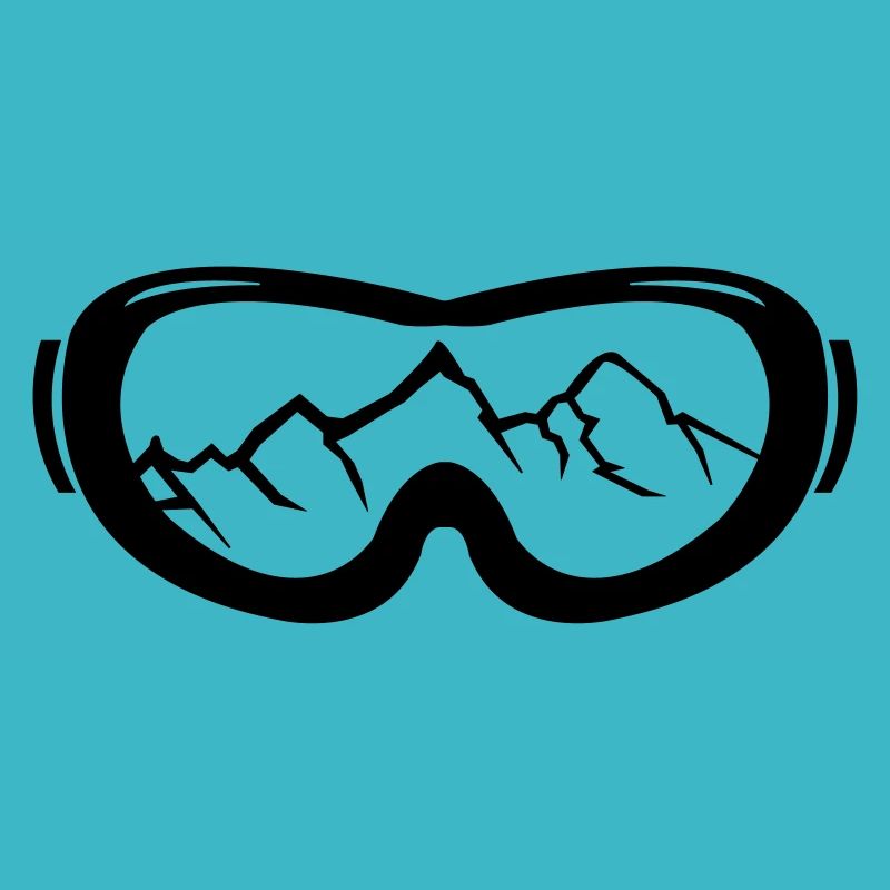 ski goggles mountains