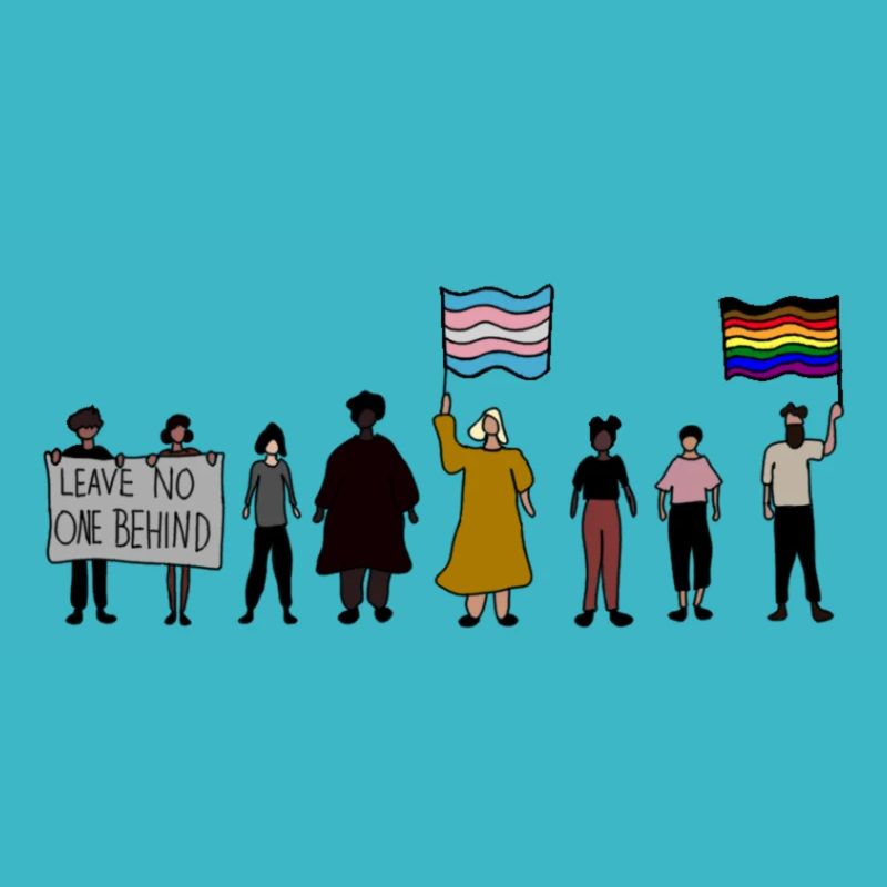 Leave No One Behind - Queer - trans - pride