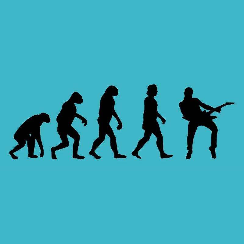 Guitariste Evolution E-guitare band cadeau