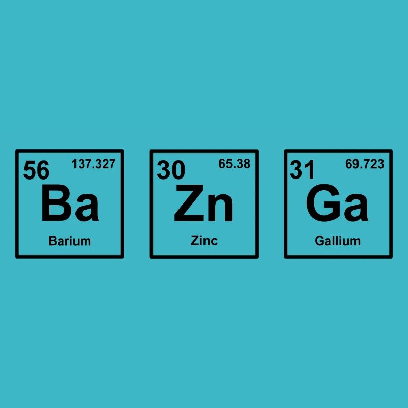 BA ZN GA Physicist Gift Big Bang
