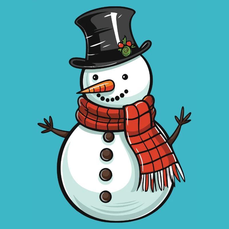 Snowman Winter Snow