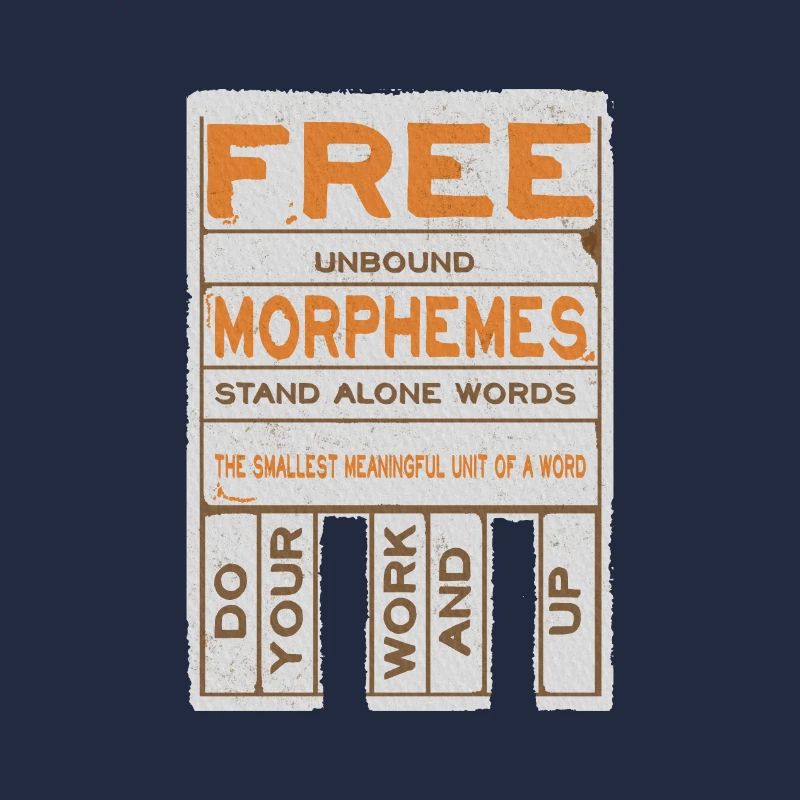 Morphèmes libres drôles alphabétisation structurée