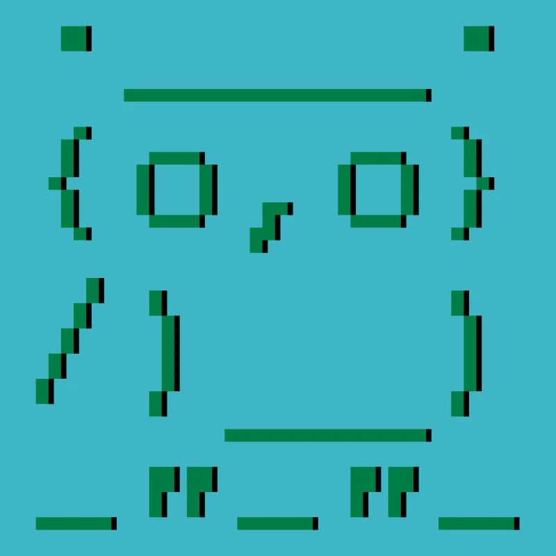 ASCII-art: owl - Eule
