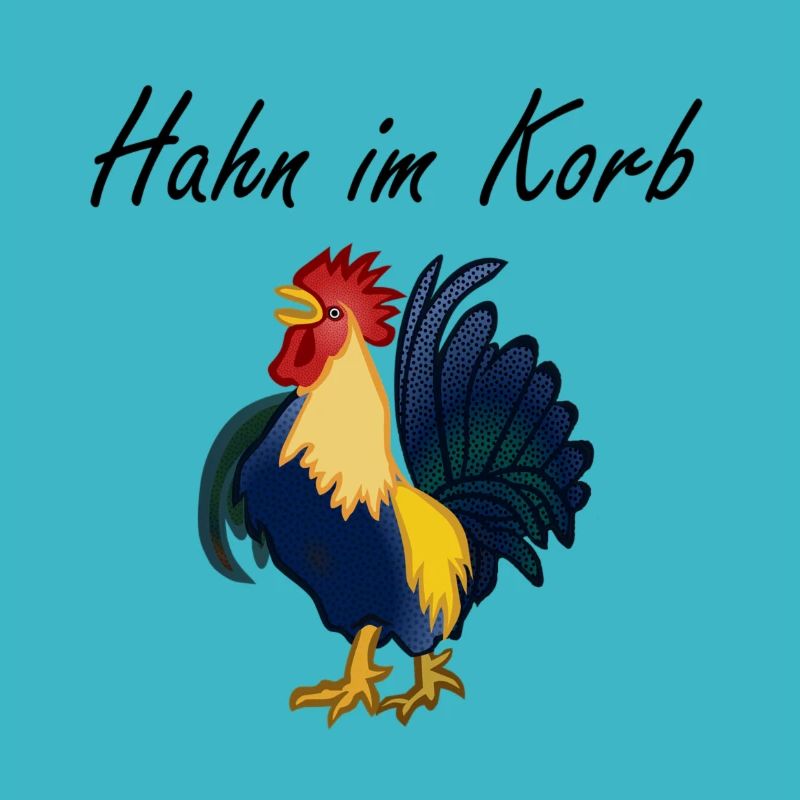Le coq dans le panier